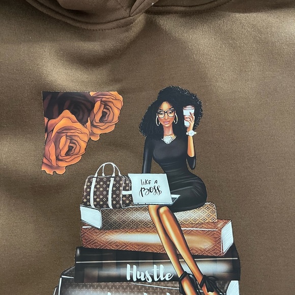 Girl Boss Oversized Hoodie - Picture 3 of 5